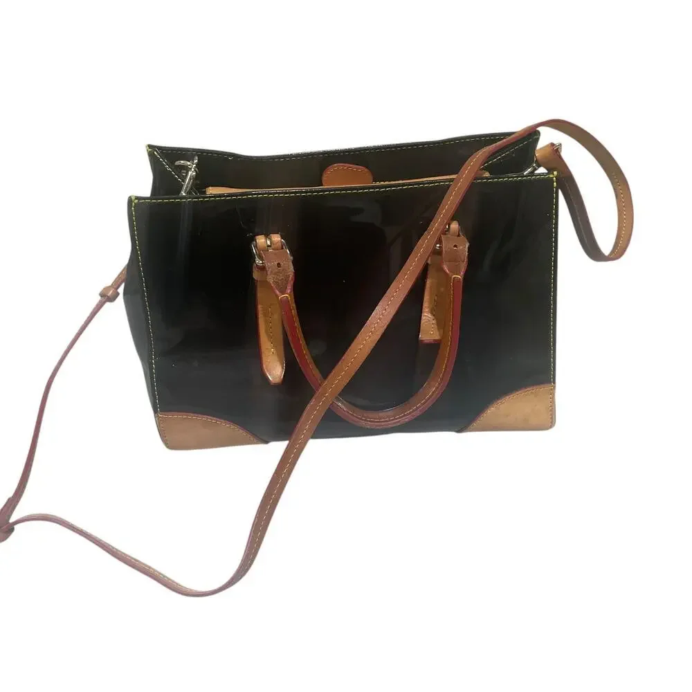 Dooney & Bourke patent leather satchel